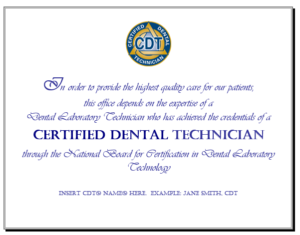 Diploma in Dental Technology Result  