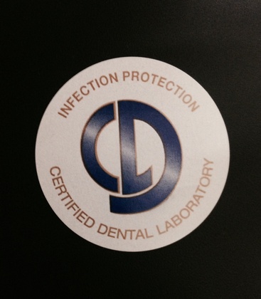 CDL Infection Control Stickers - Roll of 1000: click to enlarge