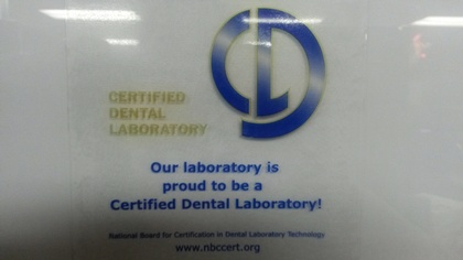 CDL Laboratory Cling Sticker - Set of 5 Stickers: click to enlarge
