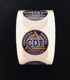 CDT Logo Stickers - Roll of 500